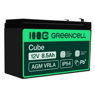 Green Cell AGM baterie 12V 8.5Ah