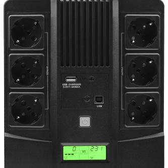 Záložní zdroj AiO Green Cell 800VA, 480W, 2-6ms