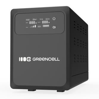 Green Cell Uninterruptible Supply UPS 1500VA 1000W s LCD displej