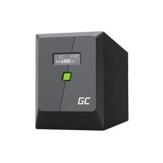 Nepřerušitelné napájení UPS Greencell 2000VA 1400W PowerProof s LCD displej