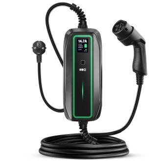 Green Cell GC EV PowerCable 3.6kW Schuko nabíječka Typ 2 pro nabíjení elektrických automobilů a Plug-In hybridů