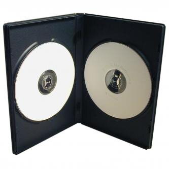 Obal 2DVD 14mm černý - 100-pack