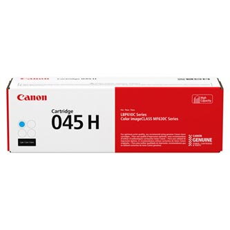 Canon originální toner 045HC, cyan, 2200str., 1245C002, high capacity, Canon LBP613Cdw, 611Cn, MFP635Cx, 633Cdw, 631Cn, O