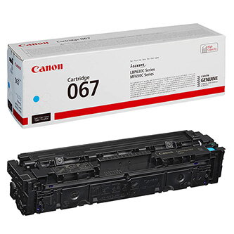 Canon originální toner 067 C, 5101C002, cyan, 1250str.