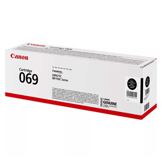 Canon originální toner 069BK, black, 2100str., 5094C002, Canon MF752Cdw, 754Cdw, LBP673Cdw, O