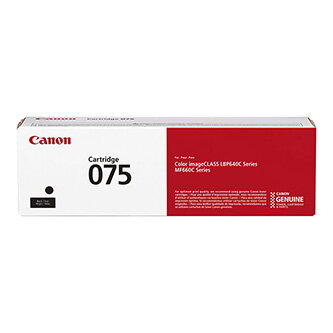 Canon originální toner 075 BK, 6365C002, black, 1400str.