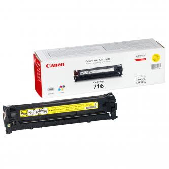 Canon originální toner CRG716, yellow, 1500str., 1977B002, Canon LBP-5050, 5050n, MF-8050, O