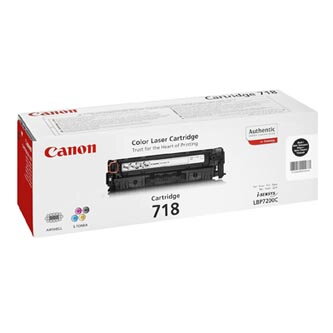 Canon originální toner CRG718, black, 6800str., 2662B005, Canon LBP-7200Cdn, dual pack, 2ks, O