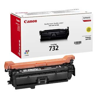 Canon originální toner 732 Y, 6260B002, yellow, 6400str.