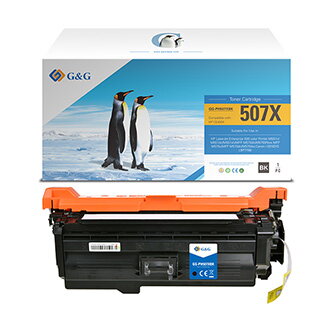 G&G kompatibilní toner s CE400X, black, 11000str., NT-PH507XBK(CE400X), HP 507X, pro HP LaserJet Enterprise 500 color M551, N