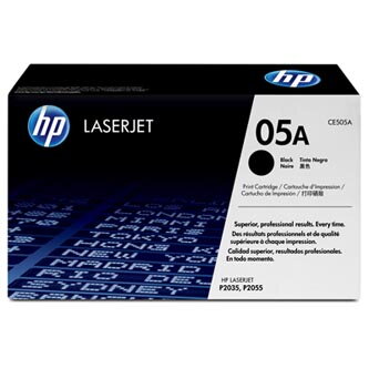 HP originální toner CE505A, black, 2300str., HP 05A, HP LaserJet P2035, 2055, O