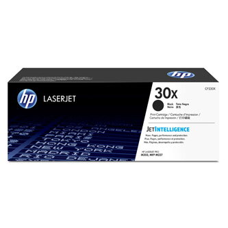 HP originální toner CF230X, black, 3500str., HP 30X, high capacity, HP LaserJet Pro MFP M227sdn, 227fdw, M203dw,dn, O