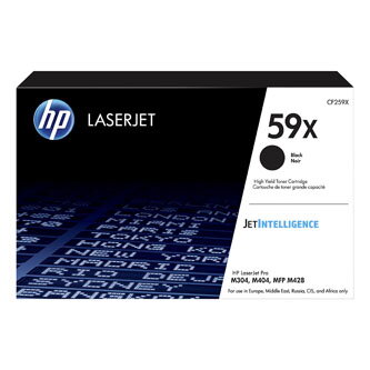 HP originální toner black, 10000str., HP 59X, high capacity, HP LaserJet Pro M404, M403, LaserJet Pro MFP M428, O