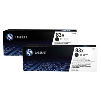 HP originální toner CF283AD, black, 3000 (2x1500)str., HP 83A, HP LJ Pro M201dw,M201n,MFP M125a,MFP M125nrw, dual pack, 1240g, 2ks
