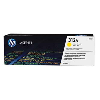 HP originální toner CF382A, yellow, 2700str., HP 312A, HP Color LaserJet Pro MFP M476dn, MFP M476dw, MFP M47, 720g, O