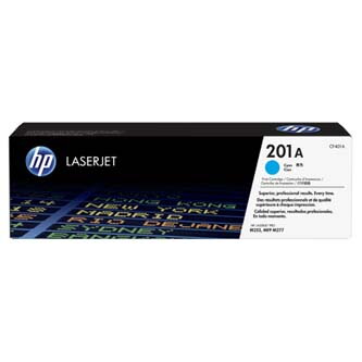 HP originální toner CF401A, cyan, 1330str., HP 201A, HP Color LaserJet MFP 277, Pro M252,Pro MFP M274n, 750g, O