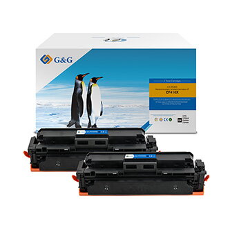 G&G kompatibilní toner s CF410X, black, 6500str., NT-PH410XBK, HP 410X, high capacity, pro HP LJ Pro M452, LJ Pro MFP M477, N