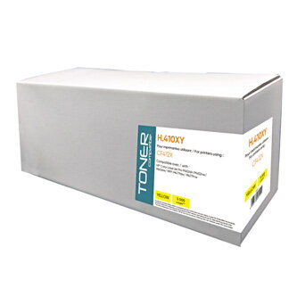 Kompatibilní toner s CF412X, yellow, 5000str., H.412XY, high capacity, pro HP LJ Pro M452, LJ Pro MFP M477, N