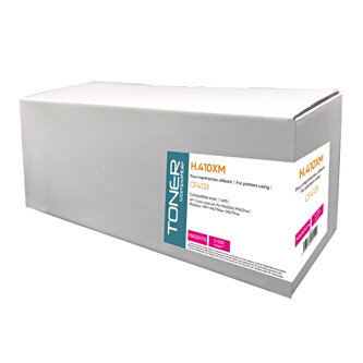 Kompatibilní toner s CF413X, magenta, 5000str., H.413XM, high capacity, pro HP LJ Pro M452, LJ Pro MFP M477, N