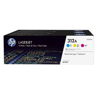 HP originální toner CF440AM, CMY, 8100 (3x2700)str., HP 312A, 3 pack, HP LaserJet Pro M476, O