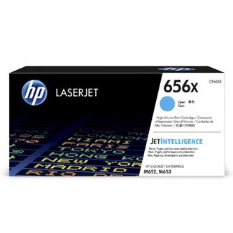 HP originální toner CF461X, cyan, 22000str., HP 656X, high capacity, HP LaserJet Enterprise M652,652dn,652n,653,653dn,653x, O