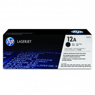 HP originální toner Q2612A, black, 2000str., HP 12A, HP LaserJet 1010, 1012, 1015, 1020, 1022, 3015, 3020, O