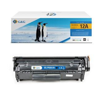 G&G kompatibilní toner s Q2612A, black, 2000str., NT-PH2612U, HP 12A, pro HP LaserJet 1010/1012/1015/1018/1020/1022/1022n/1022n, N