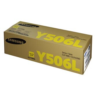 HP originální toner SU515A, CLT-Y506L, yellow, 3500str., Y506S, high capacity, Samsung O