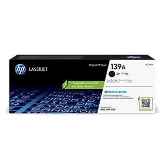 HP originální toner W1390A, black, 1500str., HP 139A, HP LaserJet Pro 3002, MFP 3102, O