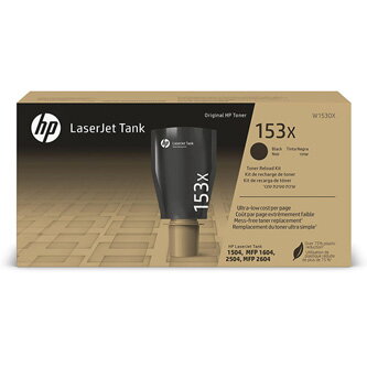 HP originální toner reload kit W1530X, black, 5000str., HP 153X, high capacity, HP LaserJet Tank 1504, 2504, MFP 1604, MFP 2604, O
