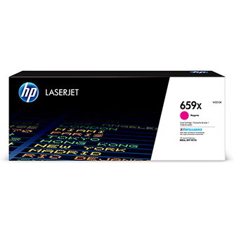 HP originální toner W2013X, magenta, 29000str., HP 659X, high capacity, HP Color LaserJet Enterprise M856dn,M856x,Color Laser