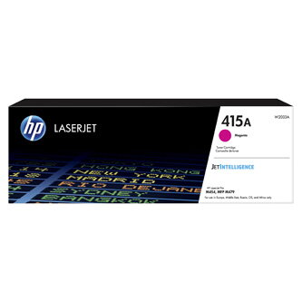 HP originální toner W2033A, magenta, 2100str., HP 415A, HP Color LaserJet Pro M454, MFP M479, O