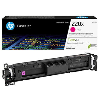 HP originální toner W2203X, magenta, 5500str., HP 220X, high capacity, HP Color LaserJet Pro MFP 4301, MFP 4303