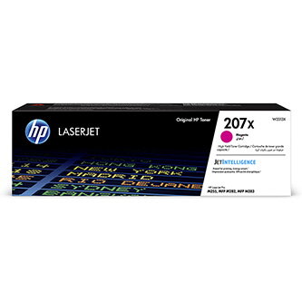 HP originální toner W2213X, magenta, 2450str., HP 207X, HP Color LaserJet Pro M255, MFP M282, M283, O