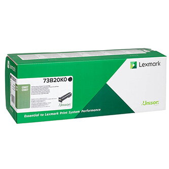 Lexmark originální toner 73B20K0, black, 20000str., return, Lexmark CS827de, CX827de, O