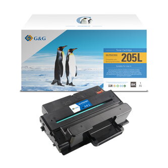 G&G kompatibilní toner s MLT-D205, black, 5000str., NT-PS3310XC(D205L), Samsung ML-3312ND,ML-3310,ML3712DW, ML3712ND, SCX4835FR ..