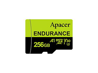 Apacer paměťová Endurance V30 A1, 256GB, micro SDXC, AP256GEDM1D09-R, UHS-I U3 (Class 10)