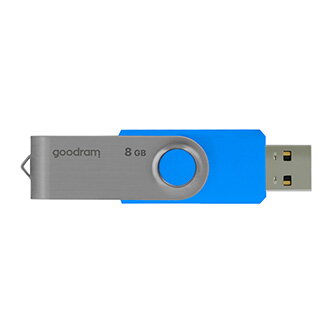 Goodram USB flash disk, 2.0, 8GB, Gooddrive UTS2, modrý, podpora OS Win 7, bez potisku BEZ OBALU!!!