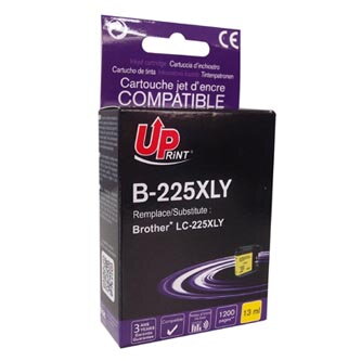 UPrint kompatibilní ink s LC-225XLY, yellow, 1200str., 13ml, B-225XLY, pro Brother MFC-J4420DW, MFC-J4620DW