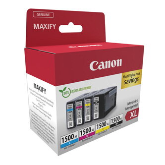 Canon originální ink PGI-1500XL BK/C/M/Y MULTI, 9182B006, CMYK, 400/3*300str.