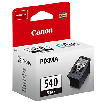 Canon originální ink PG540, black, 180str., 5225B001, Canon Pixma MG2150, MG3150, MG4150, MX375, MX435, MX515