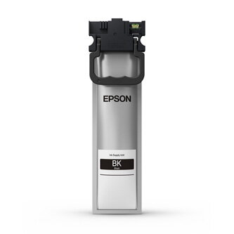 Epson originální ink C13T11C140, T11C140, black, 3.4ml, Epson WF-C5890DWF, WF-C5390DW