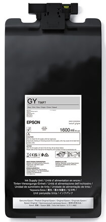 Epson originální ink C13T56F700, gray