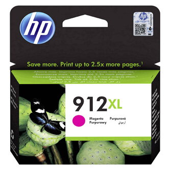 HP originální ink 3YL82AE#301, HP 912XL, magenta, blistr, 825str., high capacity, HP Officejet 8012, 8013, 8014, 8015 Officejet Pr