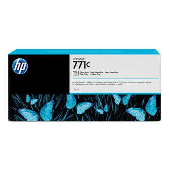 HP originální ink B6Y13A, HP 771C, photo black, 775ml, HP Designjet Z6200, Z6600, Z6800