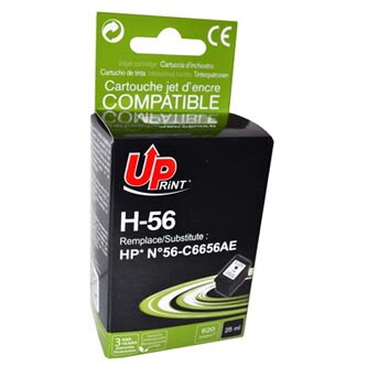 UPrint kompatibilní ink s C6656AE, black, 25ml, H-56B, pro HP DeskJet 450, 5652, 5150, 5850, psc-7150, OJ-6110