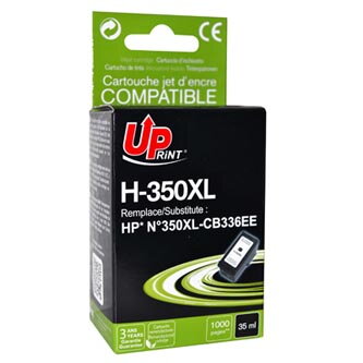 UPrint kompatibilní ink s CB336EE, HP 350XL, black, 35ml, H-350XL-B, pro HP Officejet J5780, J5785