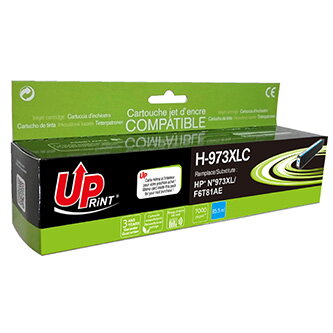 UPrint kompatibilní ink s F6T81AE, HP 973X, cyan, 7000str., 86ml, pro HP PageWide Pro 452, Pro 477