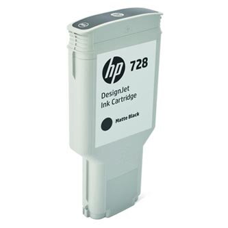 HP originální ink F9J68A, HP 728, matte black, 300ml, HP DesignJet T730, DesignJet T830, DesignJet T830 MFP