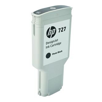 HP originální ink F9J79A, HP 727, photo black, 300ml, HP DesignJet T1530, T2530, T930